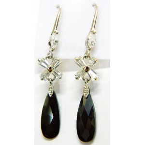 Серьги с фианитами ЕС 25